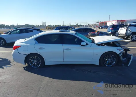 2017 Infiniti Q50 3.0T Signature Edition z USA, uszkodzony, nr VIN JN1EV7AP1HM739249